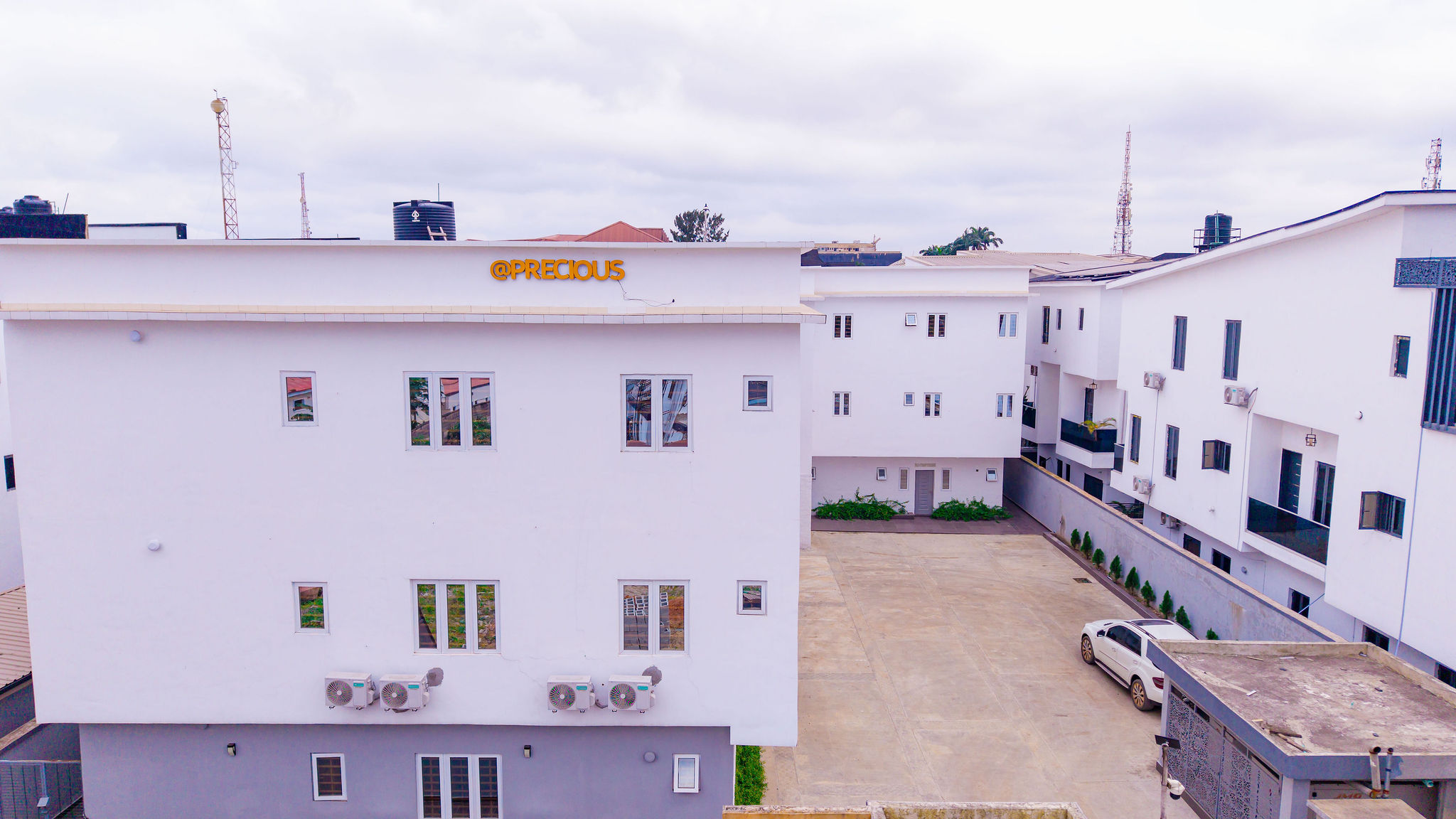 Property exterior, aerial view
